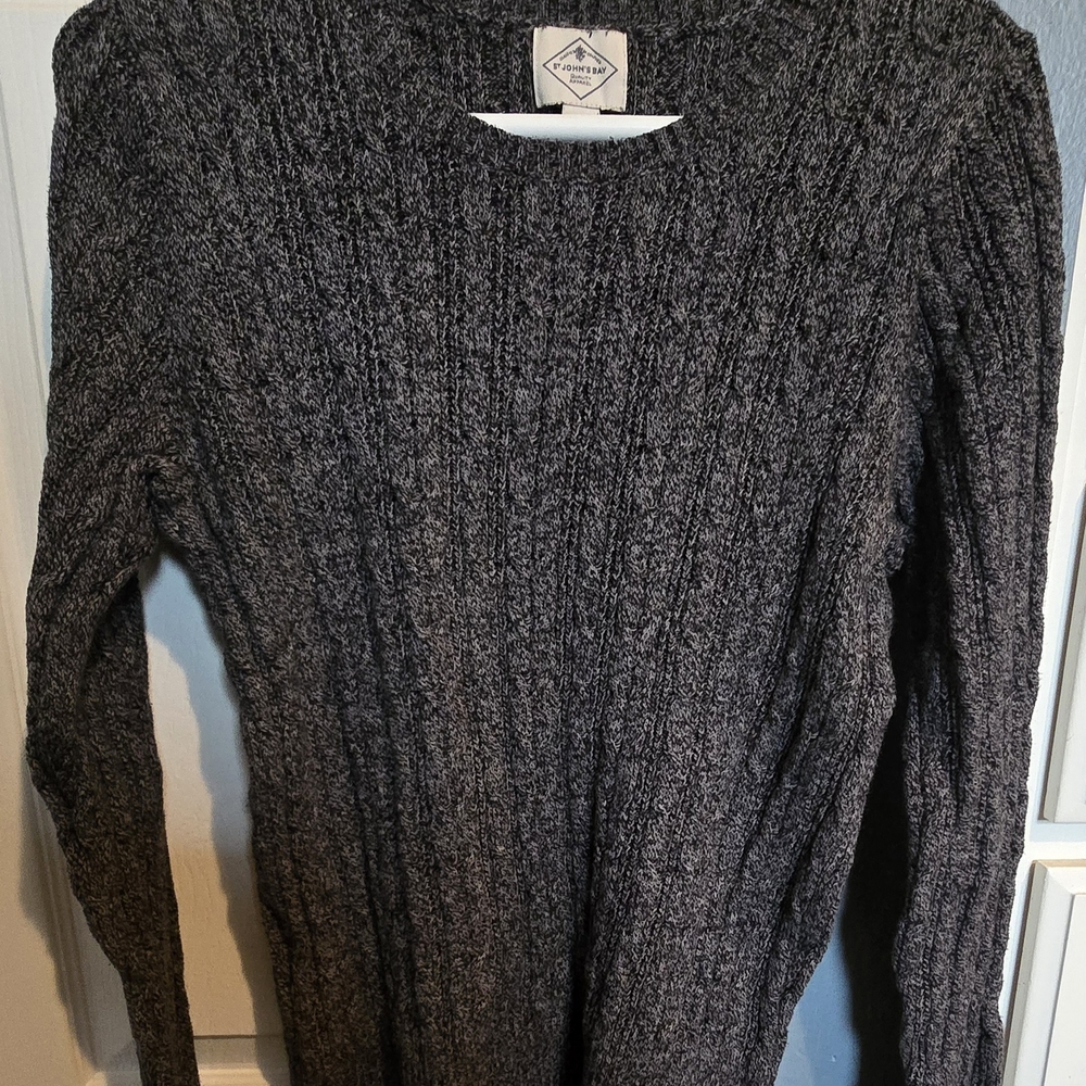 St. John's Bay Charcoal Crewneck Sweater